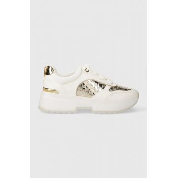 MICHAEL Michael Kors sneakers Percy culoarea alb, 43H3PCFS3L