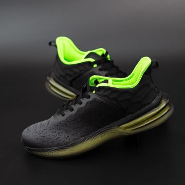 Pantofi Sport Barbati U0539-1 Negru-Gri inchis | Eumax