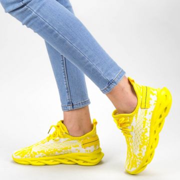 Pantofi Sport Dama XC16 Yellow | Mei