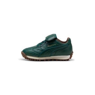 Puma teniși din piele copii AVANTI L FENTY PS culoarea verde