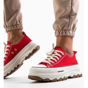 Sneakers dama Ponce Rosii