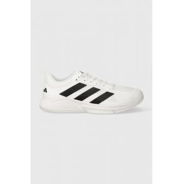 adidas Performance pantofi de antrenament Court Team Bounce 2.0 culoarea alb
