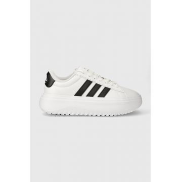 adidas sneakers GRAND COURT culoarea alb IE1092