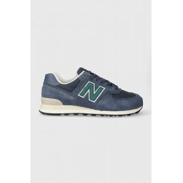 New Balance sneakers 574 culoarea albastru marin, U574SNG