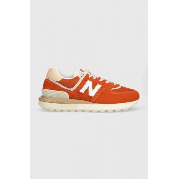 New Balance sneakers 574 culoarea portocaliu