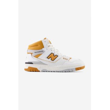 New Balance sneakers culoarea alb, BB650RCL BB650RCL-RCL