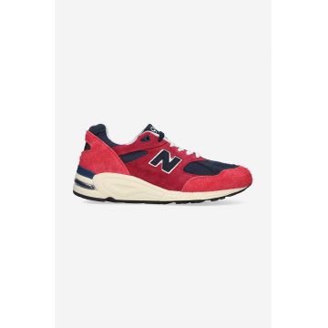 New Balance sneakers M990AD2 culoarea rosu M990AD2-AD2
