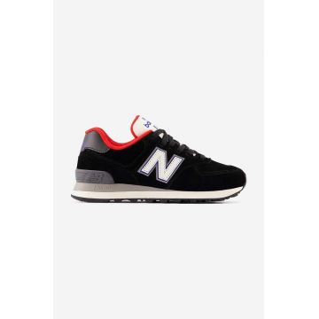 New Balance sneakers WL574WG2 culoarea negru WL574WG2-WG2