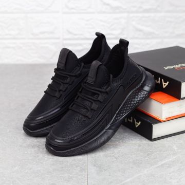 Pantofi Sport Barbati 758 Negru | Fashion