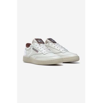 Reebok Classic sneakers din piele C 85 Vintage culoarea alb GZ5156-chalk